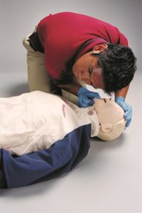 First Aid Training Phuket, breathing check