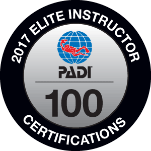 PADI Elite Instructor Badge