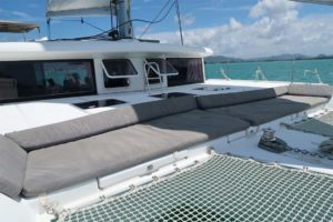Enjoy the relaxation on your private catamaran charter