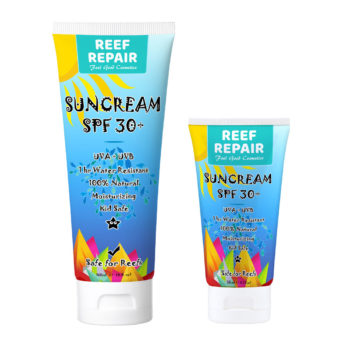 Protect our reefs and use reef friendly sunscreen only