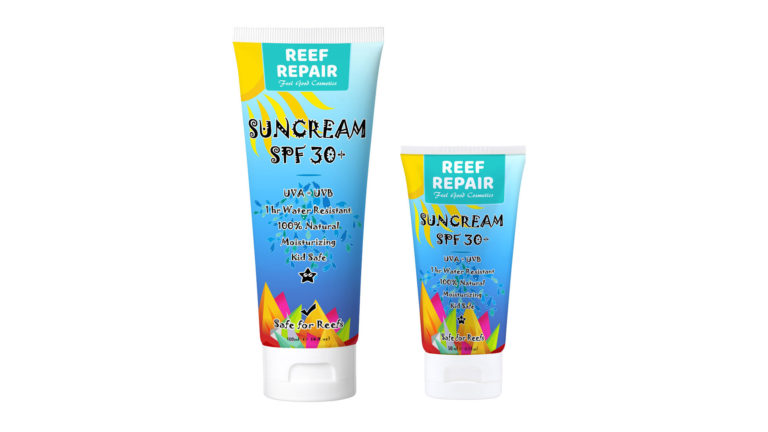 Protect our reefs and use reef friendly sunscreen only